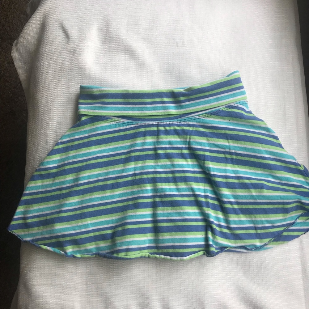 Striped skirts